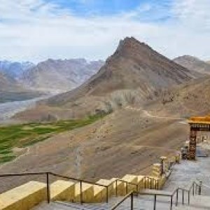 Key Monastery Gate, Spiti