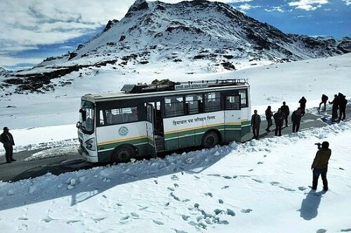 Snow Point Rohtang Pass